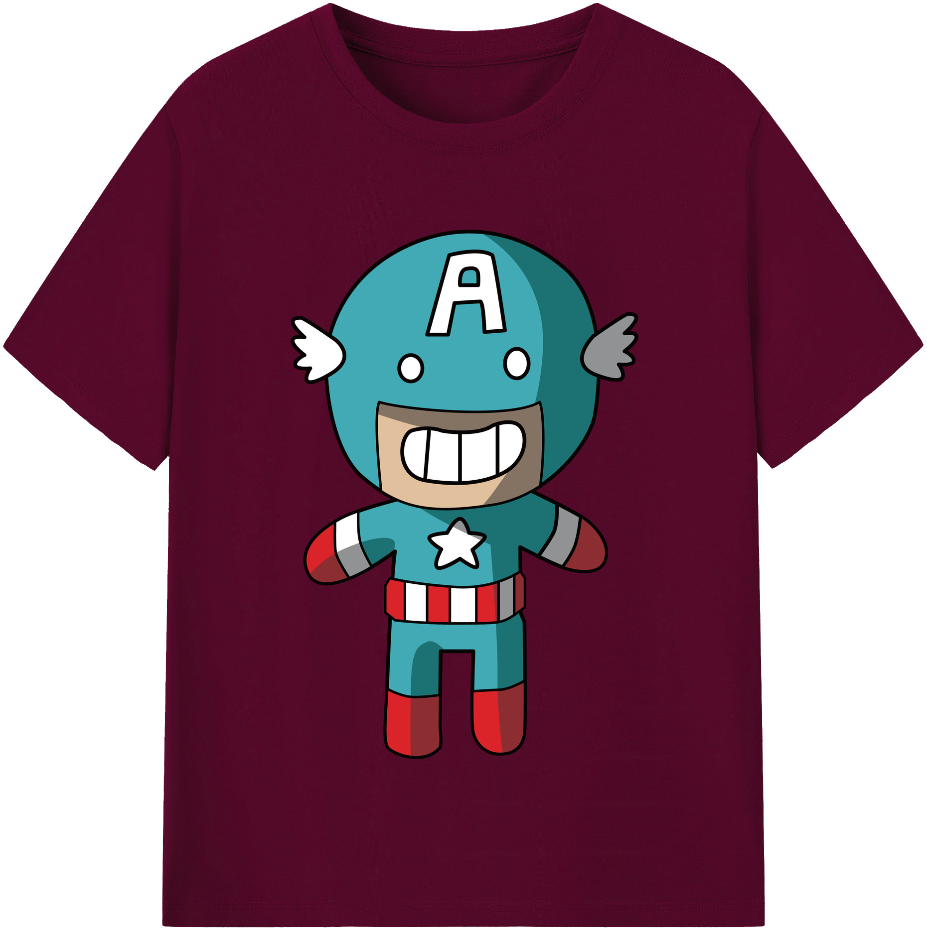 （画像用） アベンジャーズ The Avengers レディースカジュアルプリントTシャツ（綿100％）